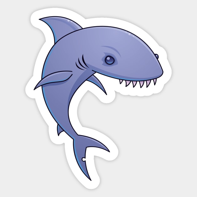 Sharky Sticker by fizzgig